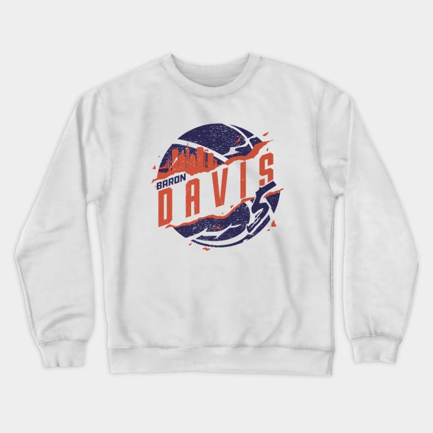 Baron Davis Golden State Skyball Crewneck Sweatshirt by TodosRigatSot